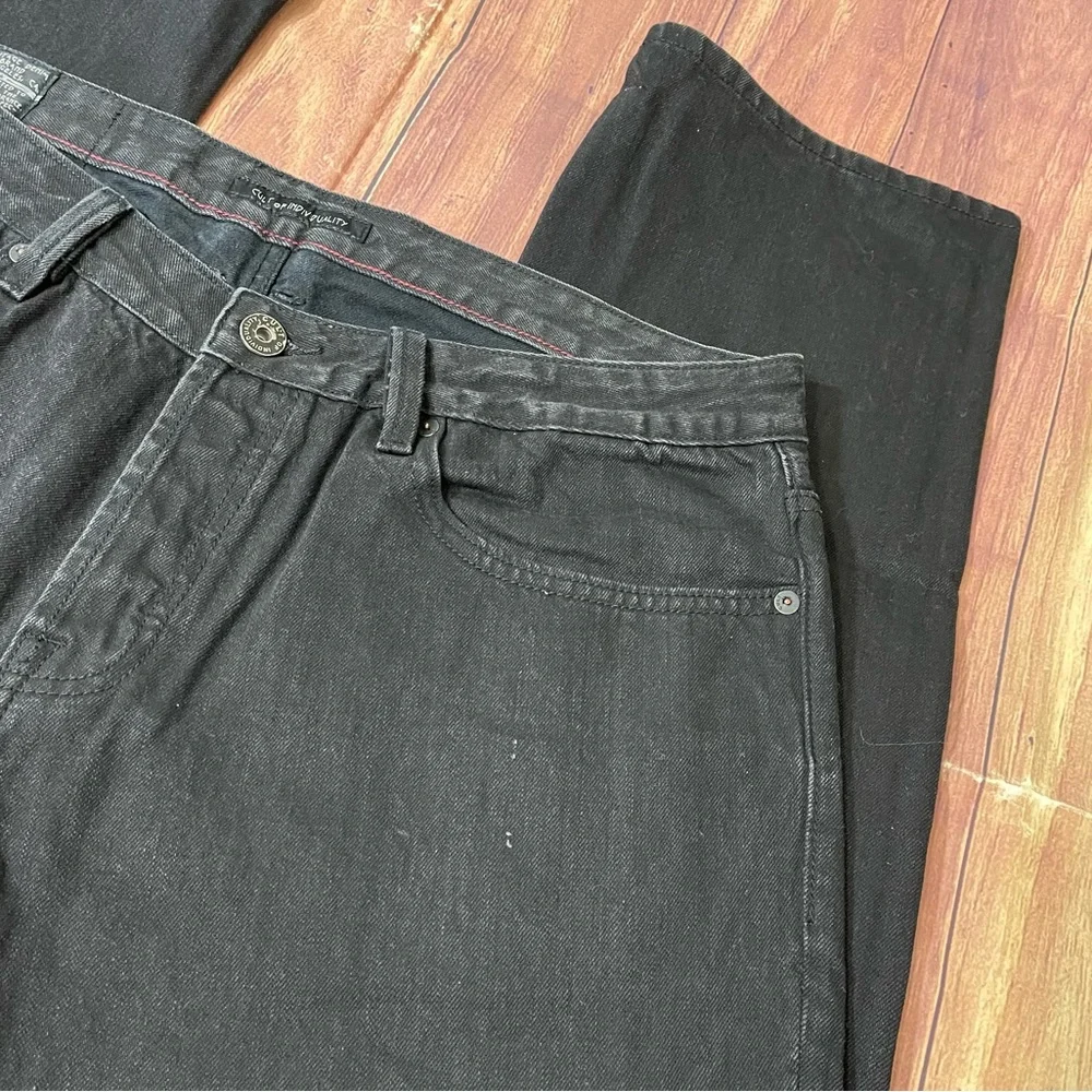 Men’s Cult of Individuality Black Rebel Straight Jeans